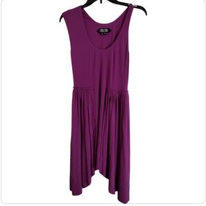 Vena Cava asymmetrical purple fuschia ballet inspired dress size medium
